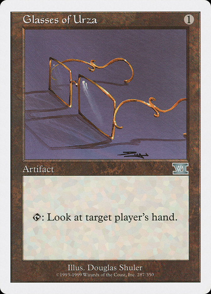 Glasses of Urza [Classic Sixth Edition] | I Want That Stuff Brandon