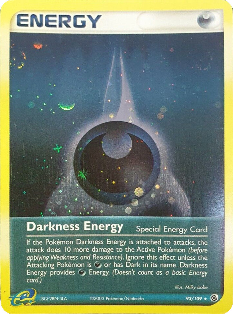 Darkness Energy (93/109) (Cosmos Holo) [EX: Ruby & Sapphire] | I Want That Stuff Brandon