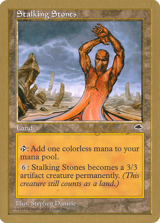 Stalking Stones (Randy Buehler) [World Championship Decks 1998] | I Want That Stuff Brandon