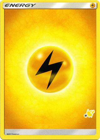 Lightning Energy (Pikachu Stamp #31) [Battle Academy 2020] | I Want That Stuff Brandon