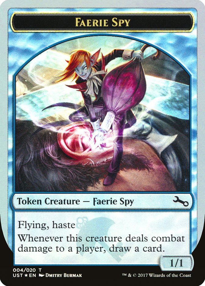 Faerie Spy Token [Unstable Tokens] | I Want That Stuff Brandon