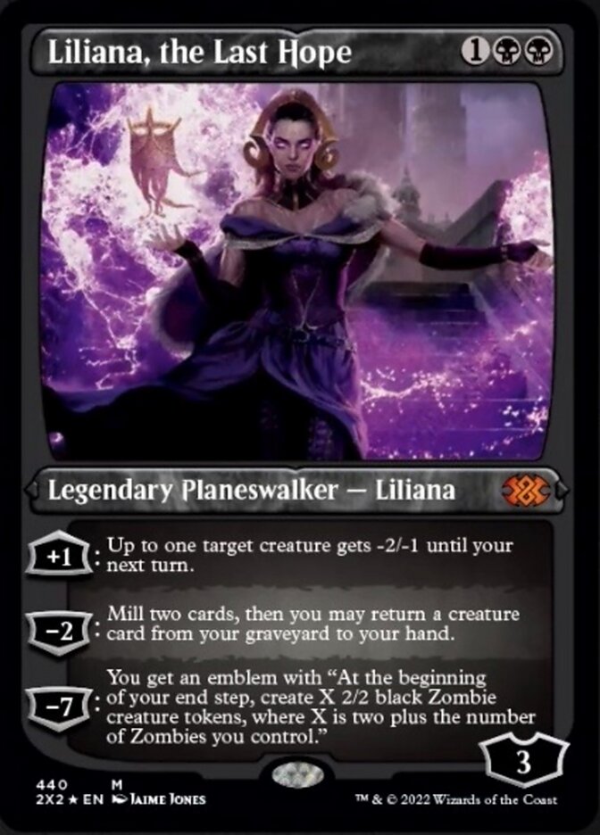 Liliana, the Last Hope (Foil Etched) [Double Masters 2022] | I Want That Stuff Brandon