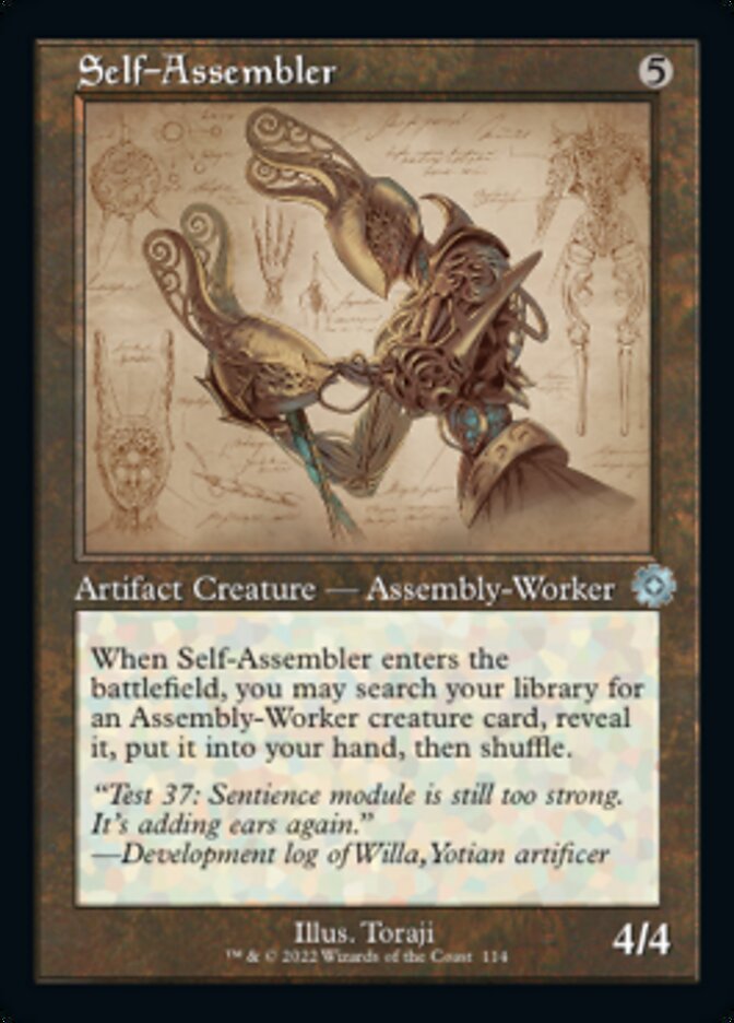 Self-Assembler (Retro Schematic) [The Brothers' War Retro Artifacts] | I Want That Stuff Brandon