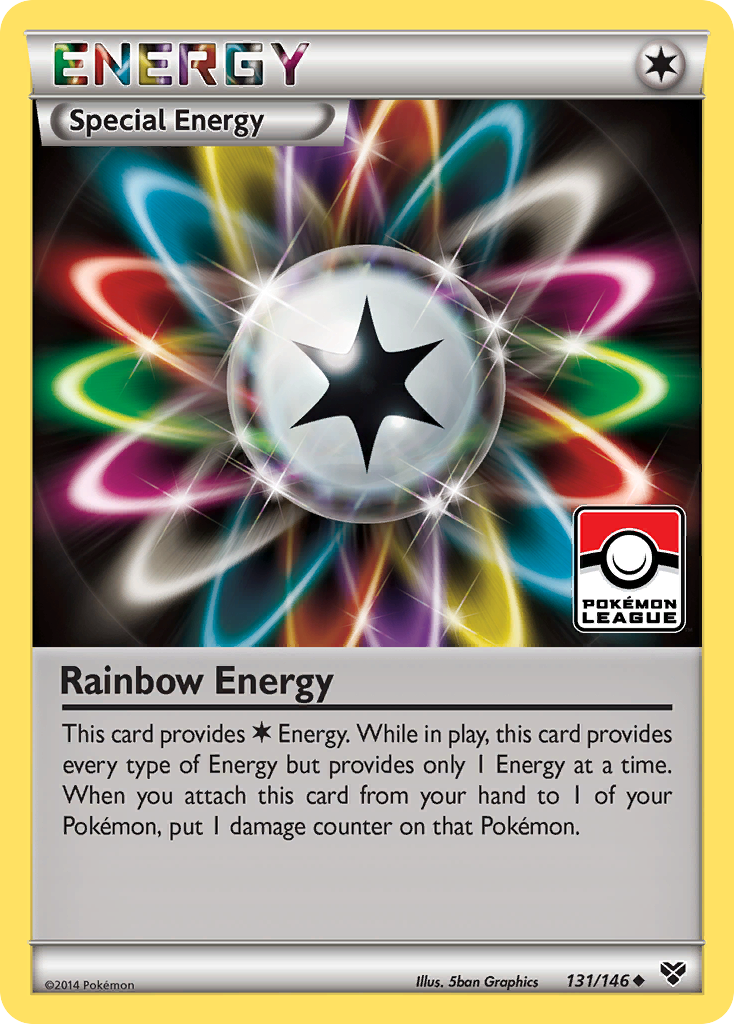 Rainbow Energy (131/146) [XY: Base Set] | I Want That Stuff Brandon