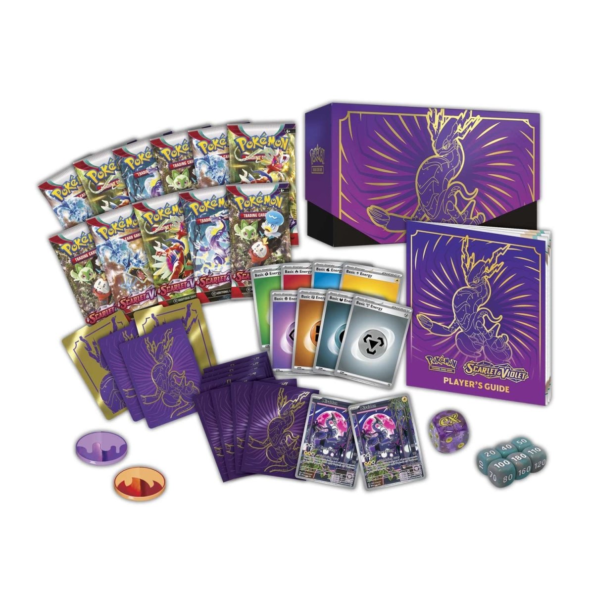 Scarlet & Violet - Elite Trainer Box (Miraidon) (Pokemon Center Exclusive) | I Want That Stuff Brandon