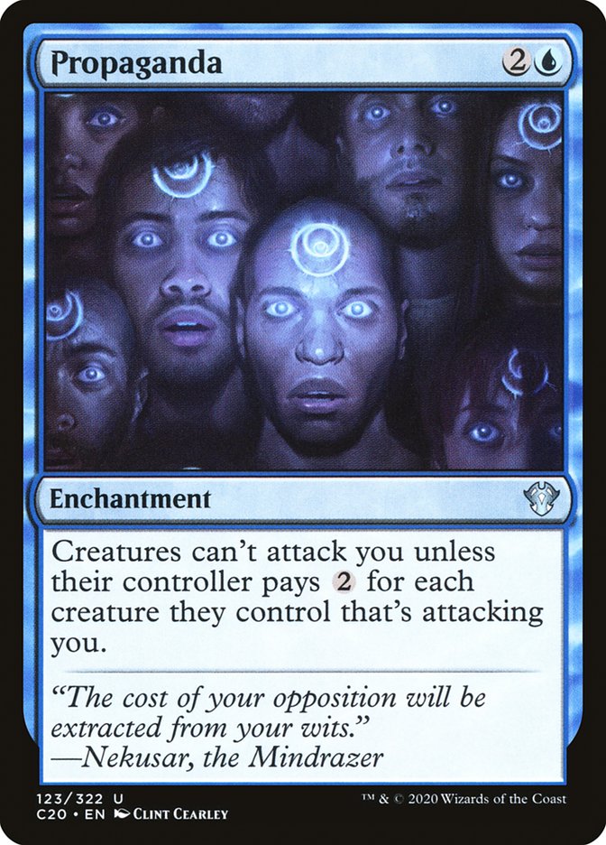 Propaganda [Commander 2020] | I Want That Stuff Brandon