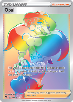 Opal (197/185) [Sword & Shield: Vivid Voltage] | I Want That Stuff Brandon