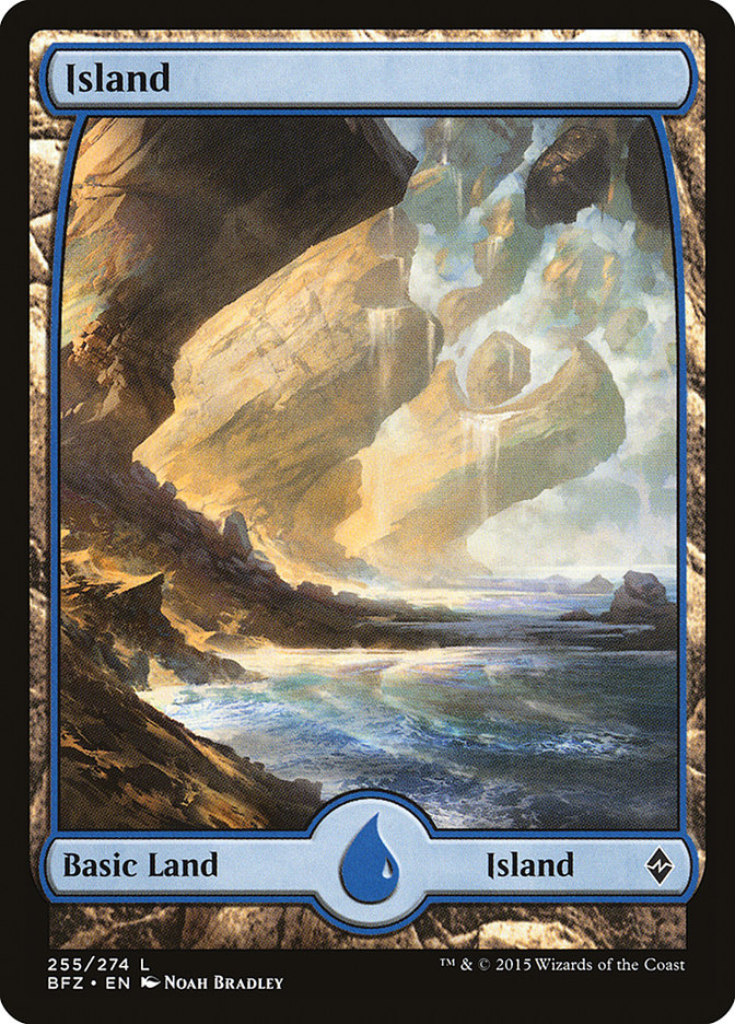 Island (255) [Battle for Zendikar] | I Want That Stuff Brandon