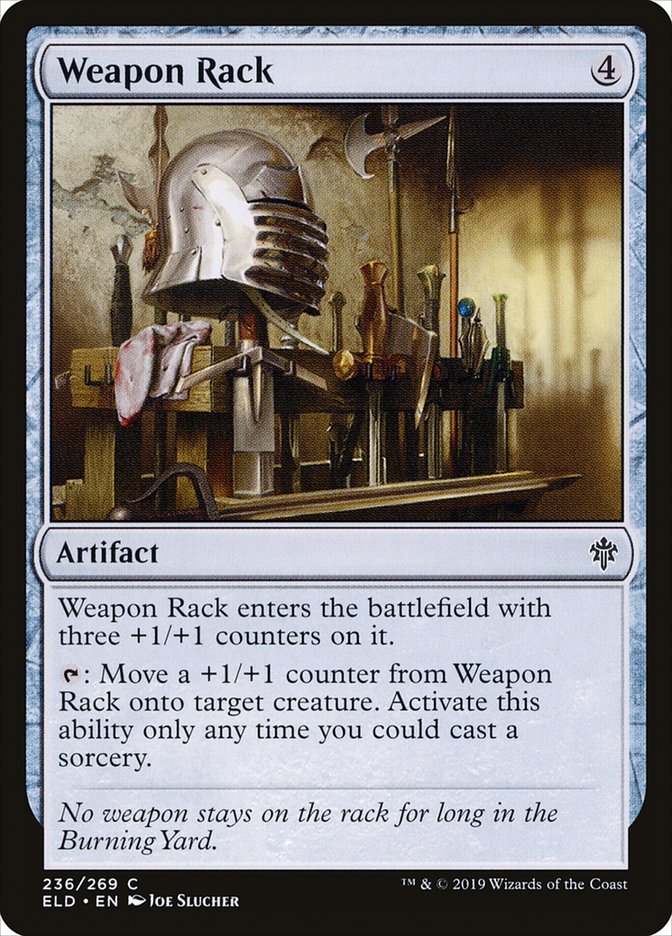 Weapon Rack [Throne of Eldraine] | I Want That Stuff Brandon