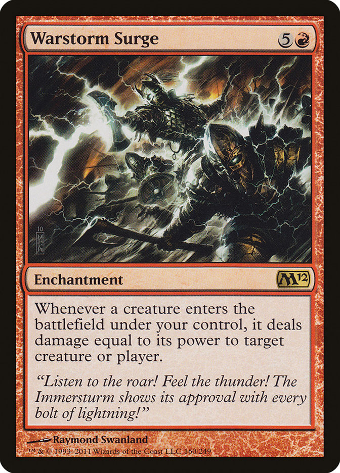 Warstorm Surge [Magic 2012] | I Want That Stuff Brandon