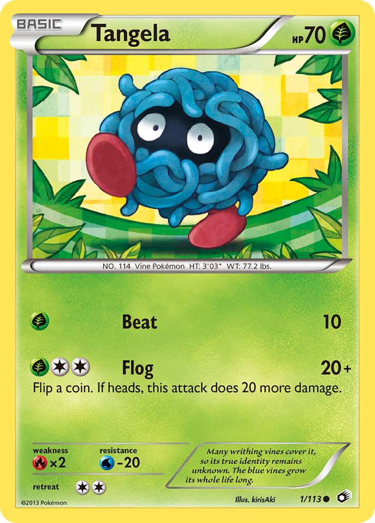 Tangela (1/113) [Black & White: Legendary Treasures] | I Want That Stuff Brandon