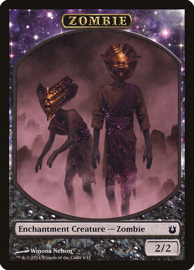 Zombie Token [Born of the Gods Tokens] | I Want That Stuff Brandon