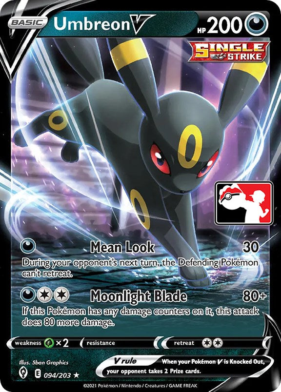 Umbreon V (094/203) [Prize Pack Series One] | I Want That Stuff Brandon