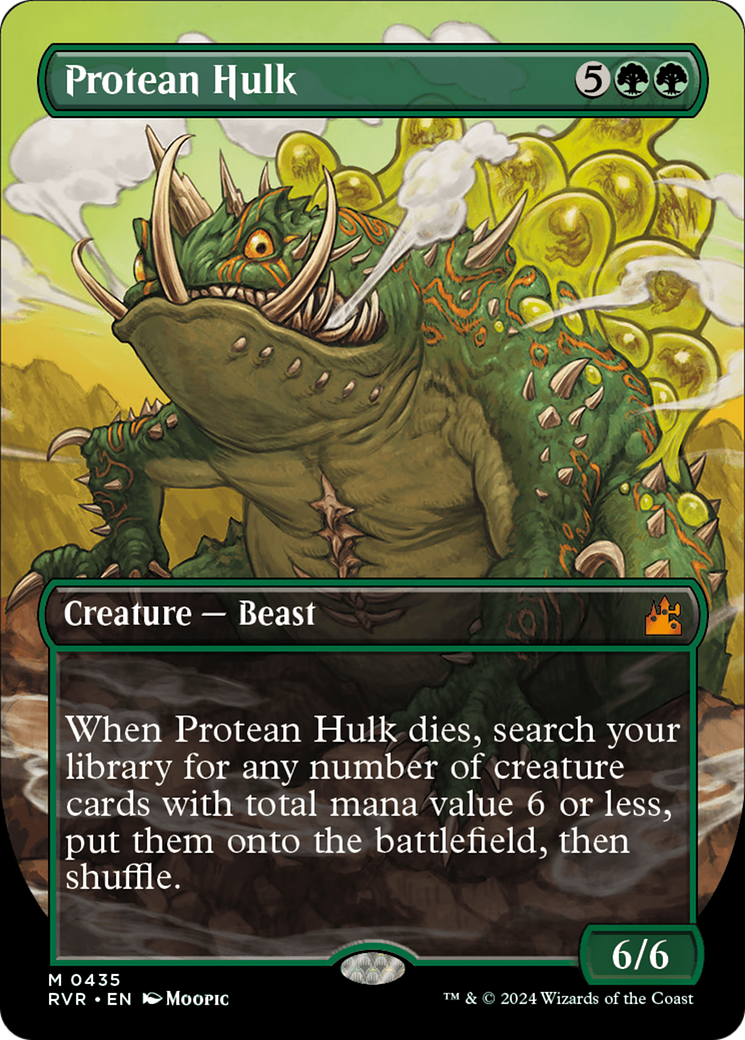 Protean Hulk (Anime Borderless) [Ravnica Remastered] | I Want That Stuff Brandon