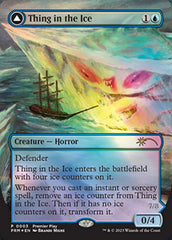 Thing in the Ice // Awoken Horror (Borderless Alternate Art) [Regional Championship Qualifiers 2023] | I Want That Stuff Brandon