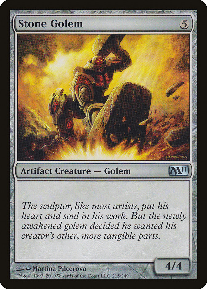 Stone Golem [Magic 2011] | I Want That Stuff Brandon