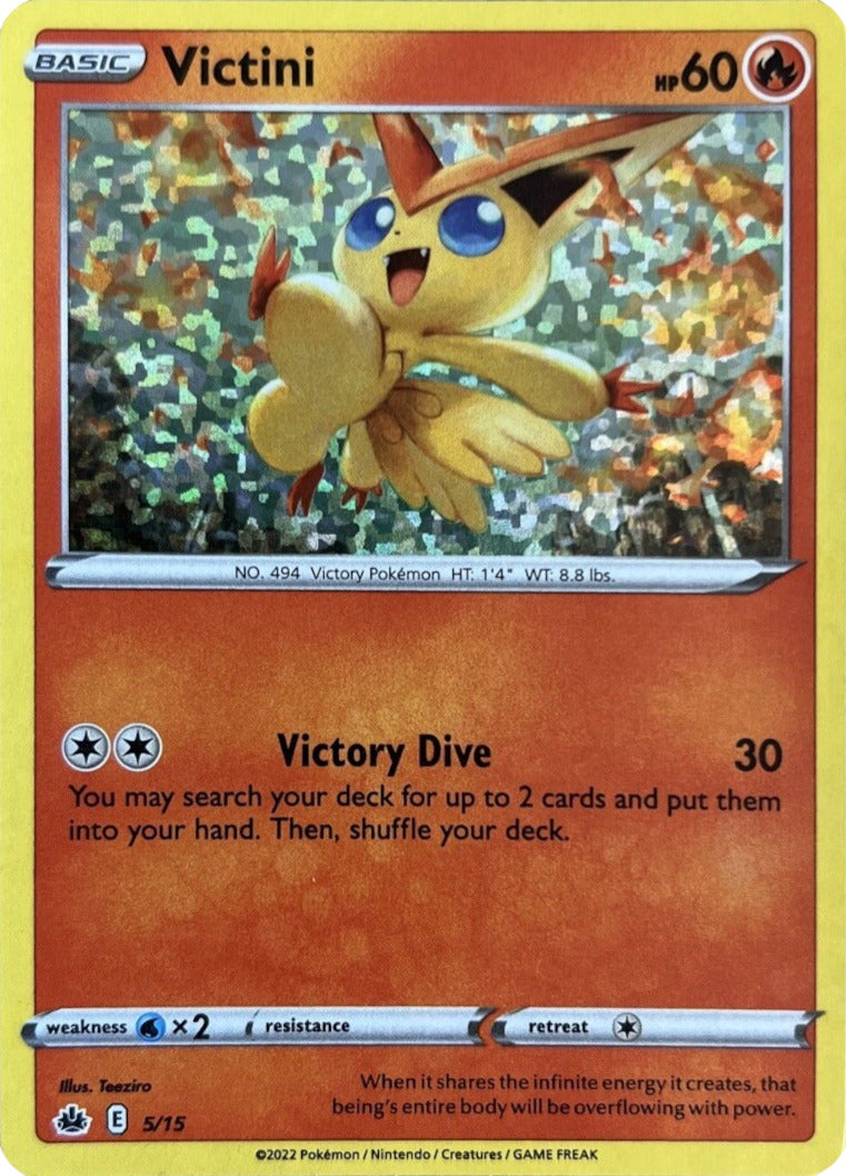 Victini (5/15) [McDonald's Promos: Match Battle] | I Want That Stuff Brandon