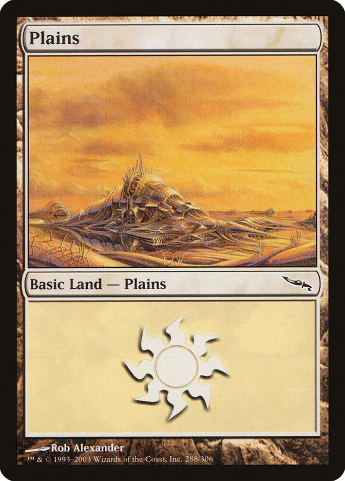 Plains (288) [Mirrodin] | I Want That Stuff Brandon