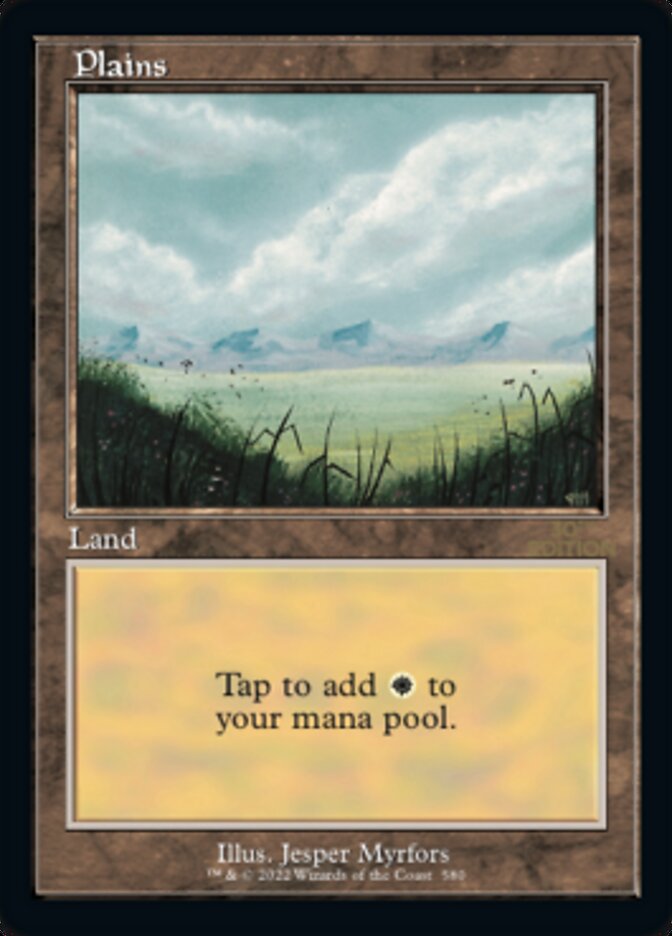Plains (Retro) (580) [30th Anniversary Edition] | I Want That Stuff Brandon