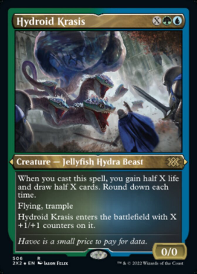 Hydroid Krasis (Foil Etched) [Double Masters 2022] | I Want That Stuff Brandon