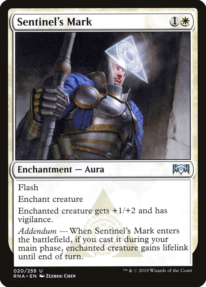 Sentinel's Mark [Ravnica Allegiance] | I Want That Stuff Brandon