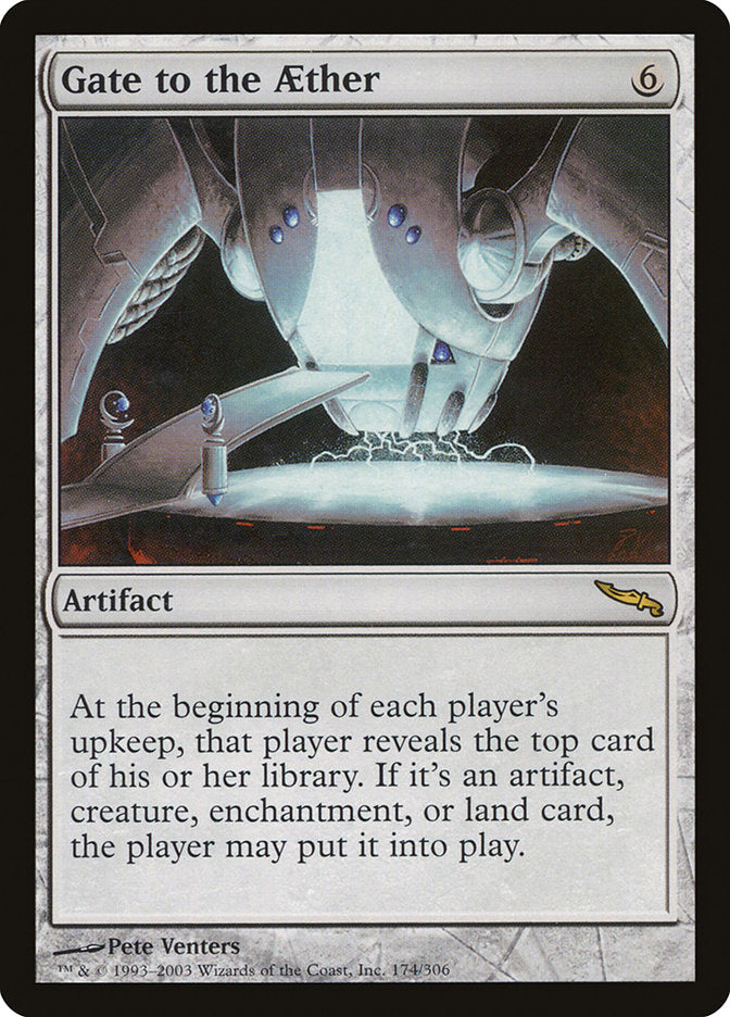 Gate to the Aether [Mirrodin] | I Want That Stuff Brandon