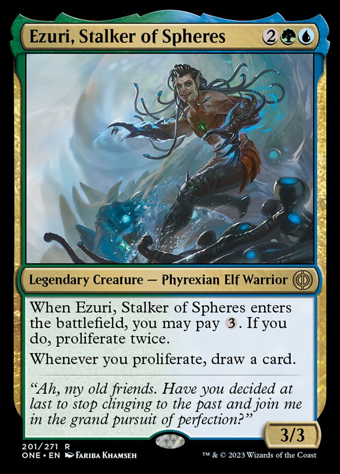 Ezuri, Stalker of Spheres [Phyrexia: All Will Be One] | I Want That Stuff Brandon