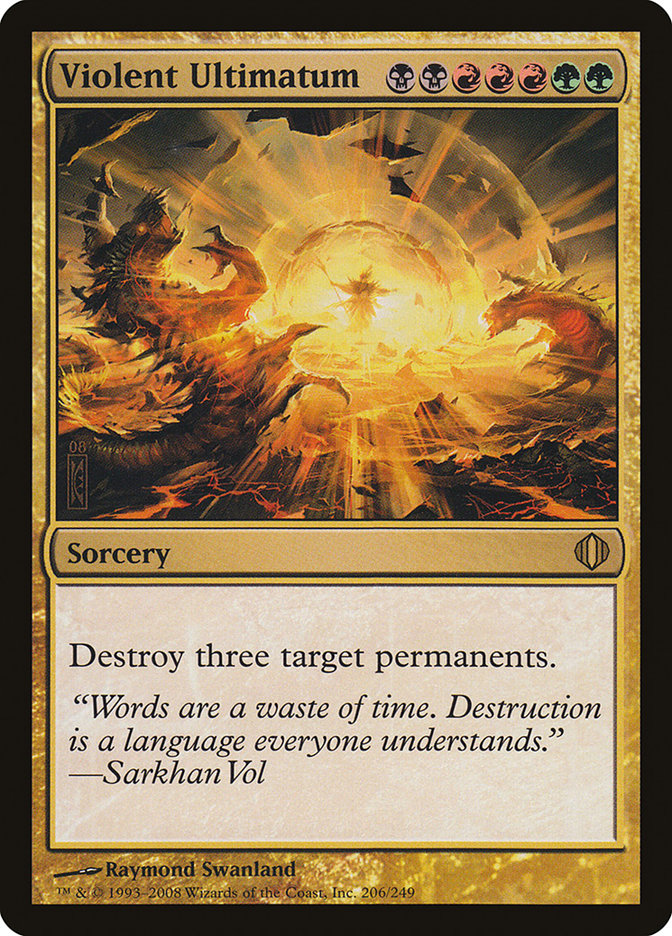 Violent Ultimatum [Shards of Alara] | I Want That Stuff Brandon