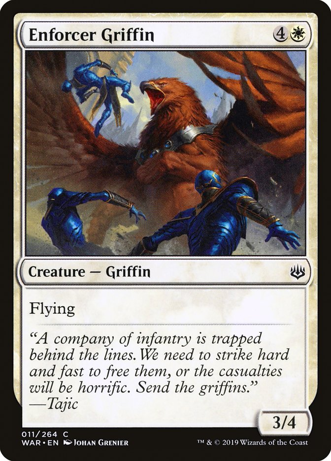 Enforcer Griffin [War of the Spark] | I Want That Stuff Brandon