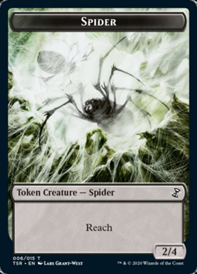 Spider Token [Time Spiral Remastered Tokens] | I Want That Stuff Brandon