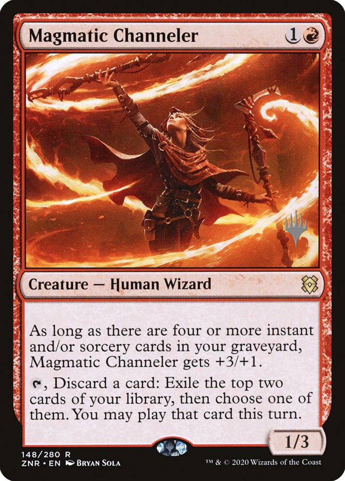 Magmatic Channeler (Promo Pack) [Zendikar Rising Promos] | I Want That Stuff Brandon