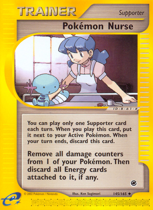 Pokemon Nurse (145/165) [Expedition: Base Set] | I Want That Stuff Brandon