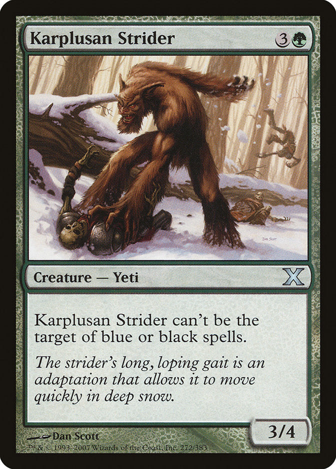 Karplusan Strider [Tenth Edition] | I Want That Stuff Brandon
