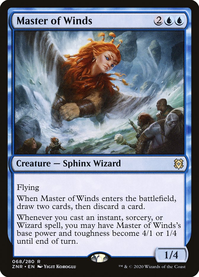 Master of Winds [Zendikar Rising] | I Want That Stuff Brandon