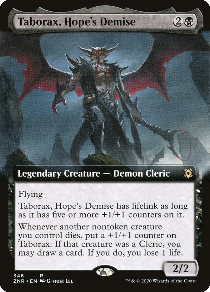 Taborax, Hope's Demise (Extended Art) [Zendikar Rising] | I Want That Stuff Brandon