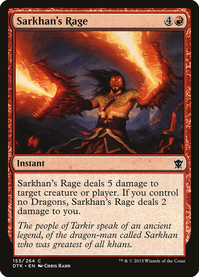 Sarkhan's Rage [Dragons of Tarkir] | I Want That Stuff Brandon