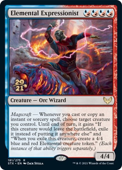 Elemental Expressionist [Strixhaven: School of Mages Prerelease Promos] | I Want That Stuff Brandon