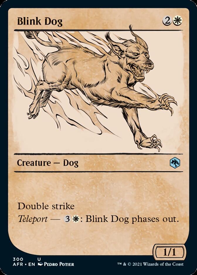 Blink Dog (Showcase) [Dungeons & Dragons: Adventures in the Forgotten Realms] | I Want That Stuff Brandon