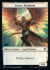 Kor Warrior // Angel Warrior Double-Sided Token [Commander Legends: Battle for Baldur's Gate Tokens] | I Want That Stuff Brandon