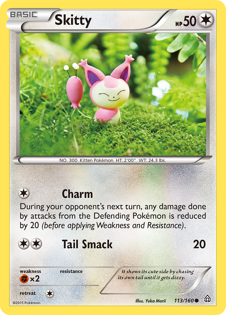 Skitty (113/160) [XY: Primal Clash] | I Want That Stuff Brandon