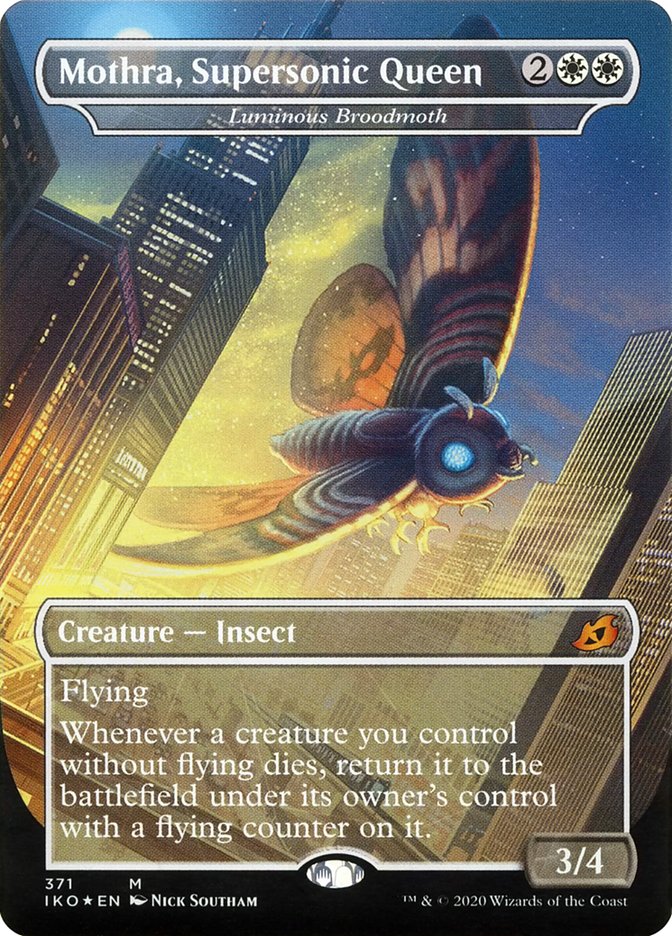 Luminous Broodmoth - Mothra, Supersonic Queen (Godzilla Series) [Ikoria: Lair of Behemoths] | I Want That Stuff Brandon
