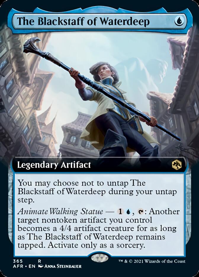 The Blackstaff of Waterdeep (Extended Art) [Dungeons & Dragons: Adventures in the Forgotten Realms] | I Want That Stuff Brandon