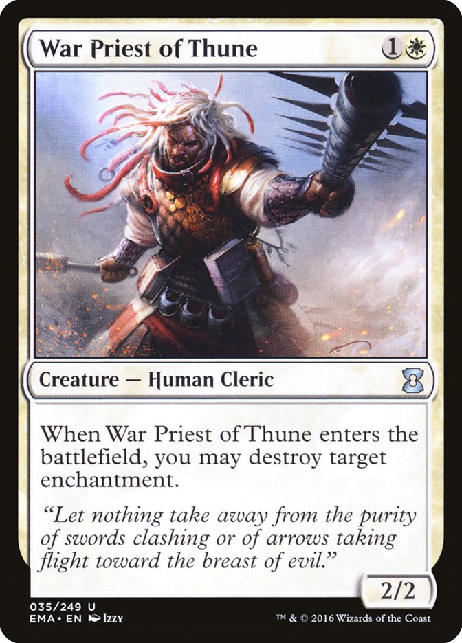 War Priest of Thune [Eternal Masters] | I Want That Stuff Brandon