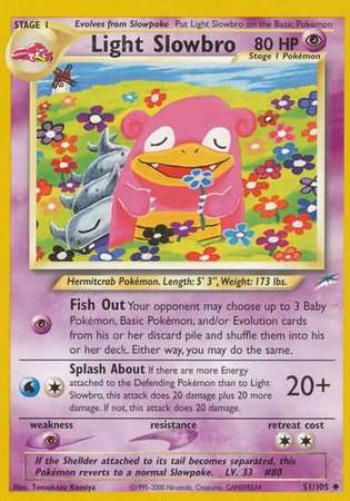 Light Slowbro (51/105) [Neo Destiny Unlimited] | I Want That Stuff Brandon