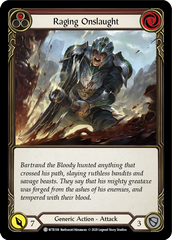 Raging Onslaught (Red) [WTR188] Unlimited Edition Rainbow Foil | I Want That Stuff Brandon