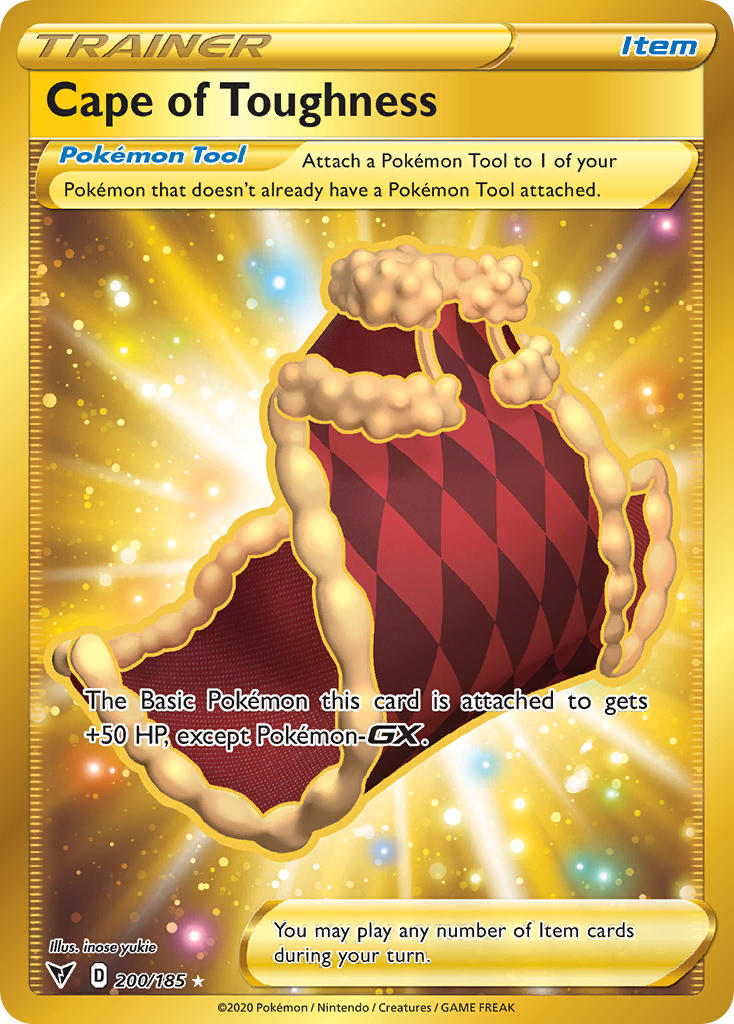 Cape of Toughness (200/185) [Sword & Shield: Vivid Voltage] | I Want That Stuff Brandon