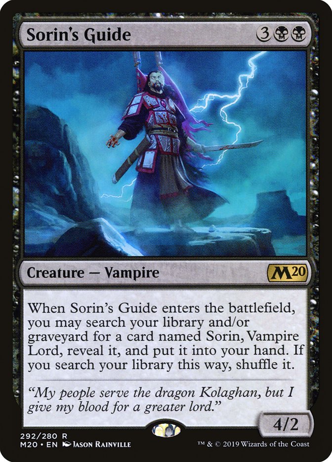 Sorin's Guide [Core Set 2020] | I Want That Stuff Brandon