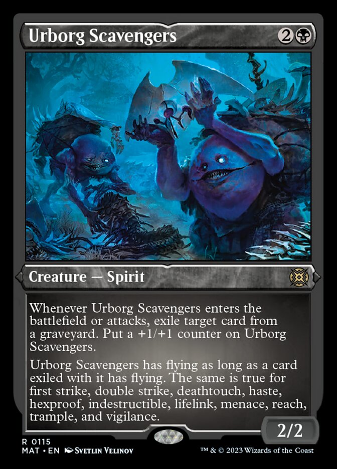 Urborg Scavengers (Foil Etched) [March of the Machine: The Aftermath] | I Want That Stuff Brandon