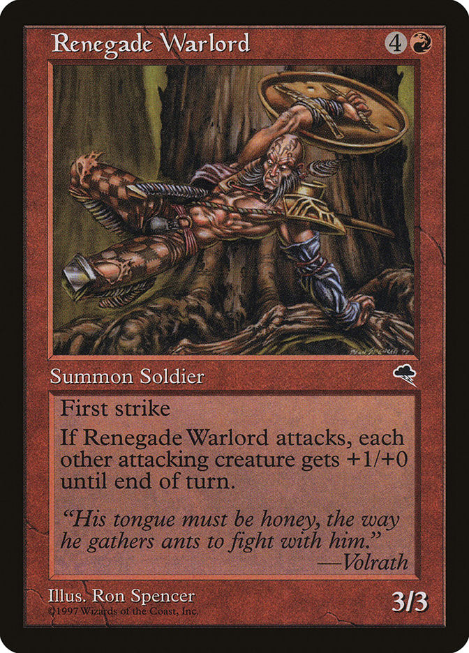 Renegade Warlord [Tempest] | I Want That Stuff Brandon