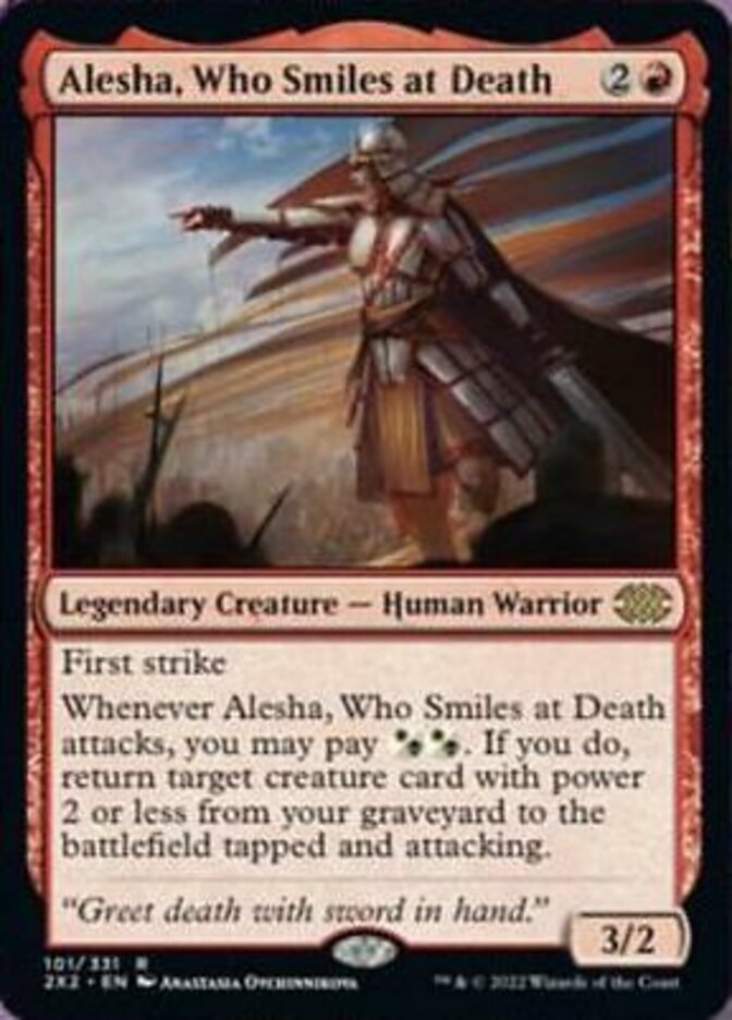 Alesha, Who Smiles at Death [Double Masters 2022] | I Want That Stuff Brandon